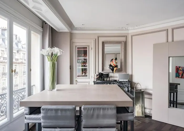 דירה Resplendent Haussmann Design 100m2 - 2 Br